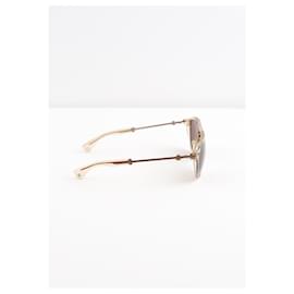 Moncler-Óculos de sol castanhos-Marrom