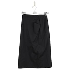 Chanel-cotton skirt-Black
