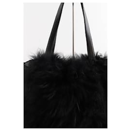 Hôtel Particulier-Leather shoulder bag-Black