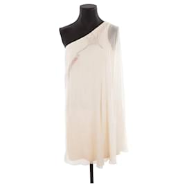 Azzaro-Vestito di seta-Beige