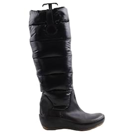 Moncler-Schneestiefel-Schwarz