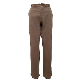 Prada Pants with Buckle Strap Brown
