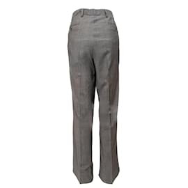 Valentino-Valentino Super 120's Tailored Pants-Grey