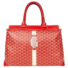 Borsa tote rossa Goyard Bellechasse Rosso