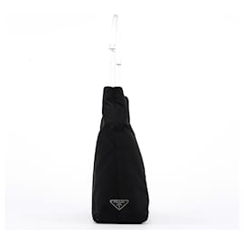 Prada-PRADA Shoulder bags Plastic Black Tessuto-Black