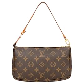 Louis Vuitton-Louis Vuitton Canvas Monogram Pochette Accessoires-Braun