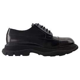 Alexander Mcqueen-Treadslick Loafers - Alexander McQueen - Leder - Schwarz-Schwarz