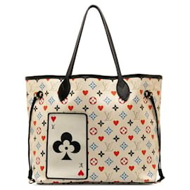 Louis Vuitton-Louis Vuitton Monogram Game On Neverfull MM Canvas Umhängetasche M57462 in guter Kondition-Andere