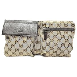 Gucci-Gucci GG Canvas Belt Bag  Canvas Belt Bag in Good condition-Other