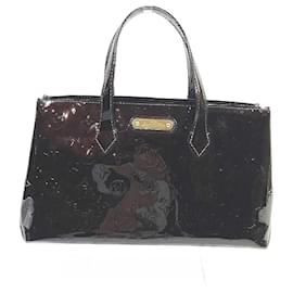 Louis Vuitton-Louis Vuitton Wilshire PM Emaille Handtasche M93641 in guter Kondition-Andere
