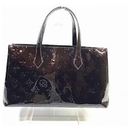 Louis Vuitton-Louis Vuitton Wilshire PM Emaille Handtasche M93641 in guter Kondition-Andere