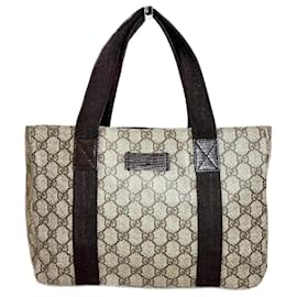 Gucci-Gucci GG Canvas Tragetasche Canvas Tragetasche 141976 in guter Kondition-Andere