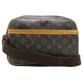 Louis Vuitton-Louis Vuitton Reporter PM Canvas Shoulder Bag M45254 in Fair condition-Other