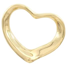 Tiffany & Co-TIFFANY Y COMPAÑIA 18Colgante K Open Heart Colgante de metal en excelentes condiciones-Otro