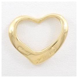 Tiffany & Co-TIFFANY & CO 18K Open Heart Anhänger Metallanhänger in ausgezeichnetem Zustand-Andere