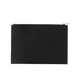 Dior-Clutch DIOR T.  Couro-Preto