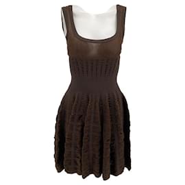 Alaïa-ALAIA  Dresses T.International M Viscose-Brown