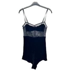 Autre Marque-DORMIRE CON JACQUES Top T.Internazionale XS Poliestere-Nero