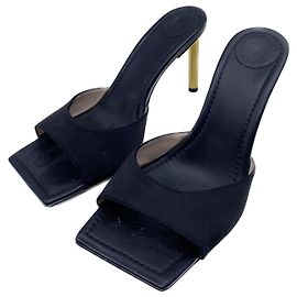 Autre Marque Bettina Vermillon mules & clogs T.EU 38 Leather Black