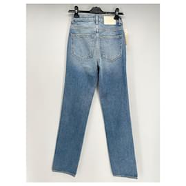 Autre Marque-GRLFRND  Trousers T.US 24 cotton-Blue