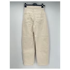 Dagmar-DAGMAR Pantalon T.International XS Coton-Blanc