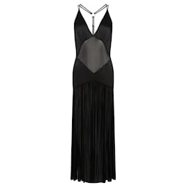 Autre Marque-SLEEPING WITH JACQUES  Dresses T.International S Silk-Black