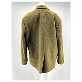 Autre Marque-BOUGUESSA  Jackets T.International S Wool-Khaki