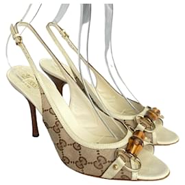 Gucci-Sandals-Brown,Beige