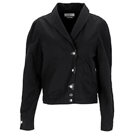 Isabel Marant-Isabel Marant Etoile Priest Jacket in Black Cotton-Black