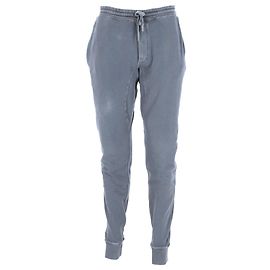Calça Jogger Tom Ford Jersey em Algodão Cinza Azul