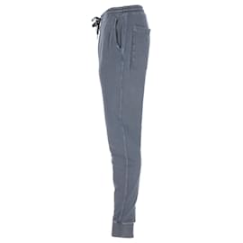 Tom Ford-Tom Ford Jersey Jogger Pants aus grauer Baumwolle-Blau