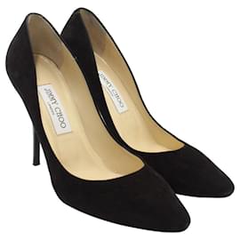 Jimmy Choo-Jimmy Choo Mitchel Pumps in schwarzem Wildleder-Schwarz