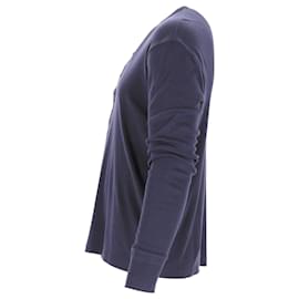 Tom Ford-Henley Tom Ford in cotone blu-Blu