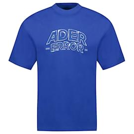 Autre Marque-T-Shirt - Ader Error - Coton - Bleu-Bleu