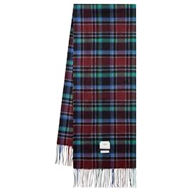 Autre Marque-Sciarpa Tartan - Ader Error - Lana - Rossa-Rosso