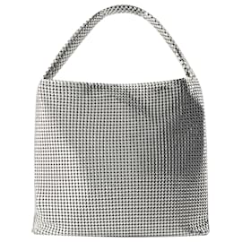 Paco Rabanne-Borsa tote Pixel - Paco Rabanne - Alluminio - Argento-Argento,Metallico