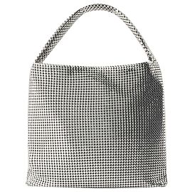 Bolso Tote Pixel - Paco Rabanne - Aluminio - Plata Plata Metálico