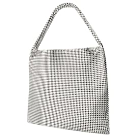 Paco Rabanne-Bolso Tote Pixel - Paco Rabanne - Aluminio - Plata-Plata,Metálico