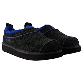 Autre Marque-Chanclas Slip On - Ader Error - Piel - Negro-Negro