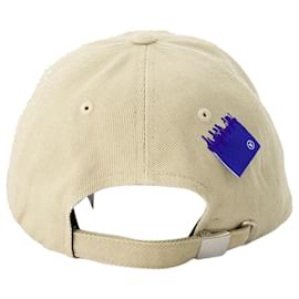 Autre Marque-Cap With Logo - Ader Error - Cotton - Beige-Brown,Beige