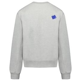 Autre Marque-01 TRS Tag Sweatshirt - Ader Error - Cotton - Grey-Grey