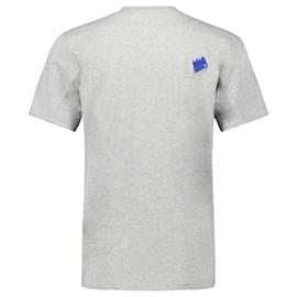 Autre Marque-01 T-Shirt TRS Tag - Ader Error - Coton - Gris-Gris