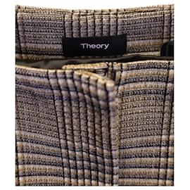 Theory-Chaqueta elástica con hombros descubiertos en lana gris de Theory Hadfield-Gris