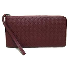 Bottega Veneta-Bottega Veneta Intrecciato Zip Around Wallet  Long Wallet Leather in-Other