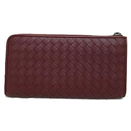 Bottega Veneta-Bottega Veneta Intrecciato Zip Around Wallet  Long Wallet Leather in-Other
