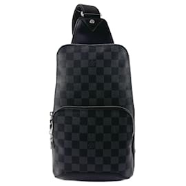 Louis Vuitton-Louis Vuitton Avenue Sling Bag Canvas Umhängetasche N41719 In sehr gutem Zustand-Andere