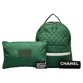 Chanel-Chanel Nylon Rucksack Rucksack Rucksack Canvas in-Andere