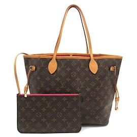 Louis Vuitton-Louis Vuitton Monogram Neverfull MM  Tote Bag Canvas M41178 in good condition-Other