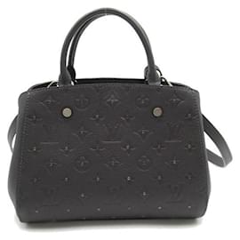 Louis Vuitton-Louis Vuitton Monogram Empreinte Montaigne BB  Crossbody Bag Leather M50665 in-Other
