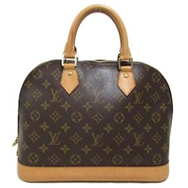 Louis Vuitton-Louis Vuitton Monogram Alma PM  Canvas Handbag M53151 in Great Condition-Other